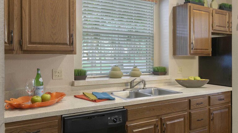 Kitchen with Solid Oak Cabinetry